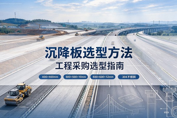 牟定沉降板选择方法