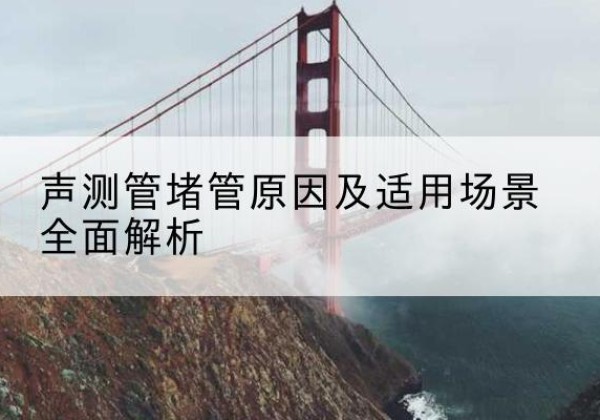 牟定声测管堵管的主要原因有哪些？-声测管堵管原因及适用场景全面解析